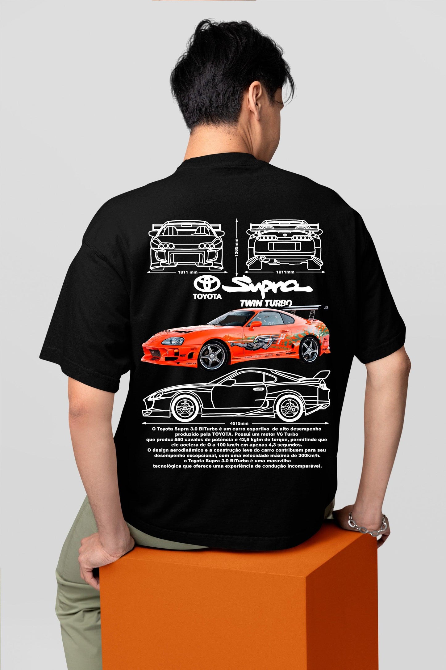 Camiseta Toyota Supra 3.0 24v Bi-turbo