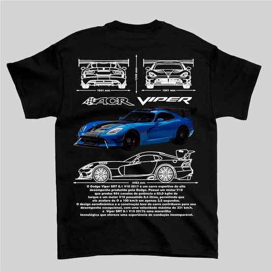 Camiseta Dodge Viper SRT - GTS107