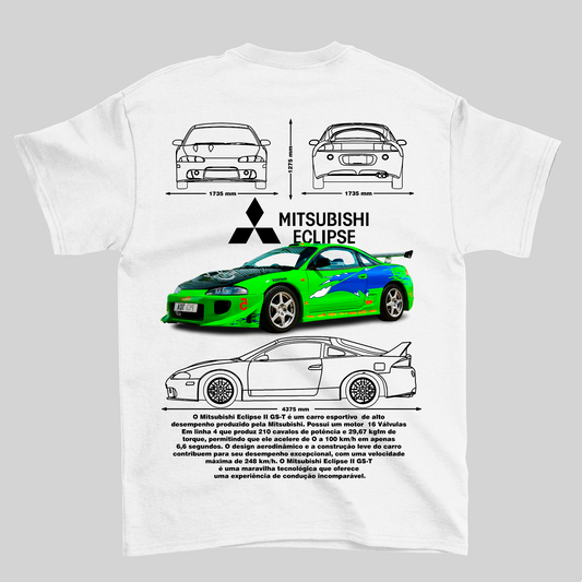 Camiseta Mitsubishi Eclipse do Brian