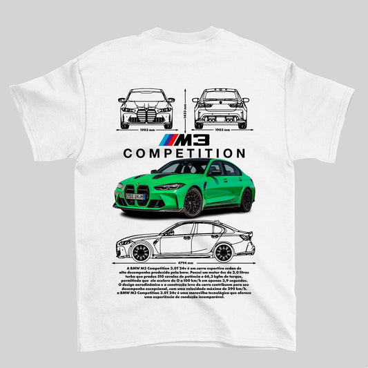 Camiseta BMW M3 Competition - GTS106