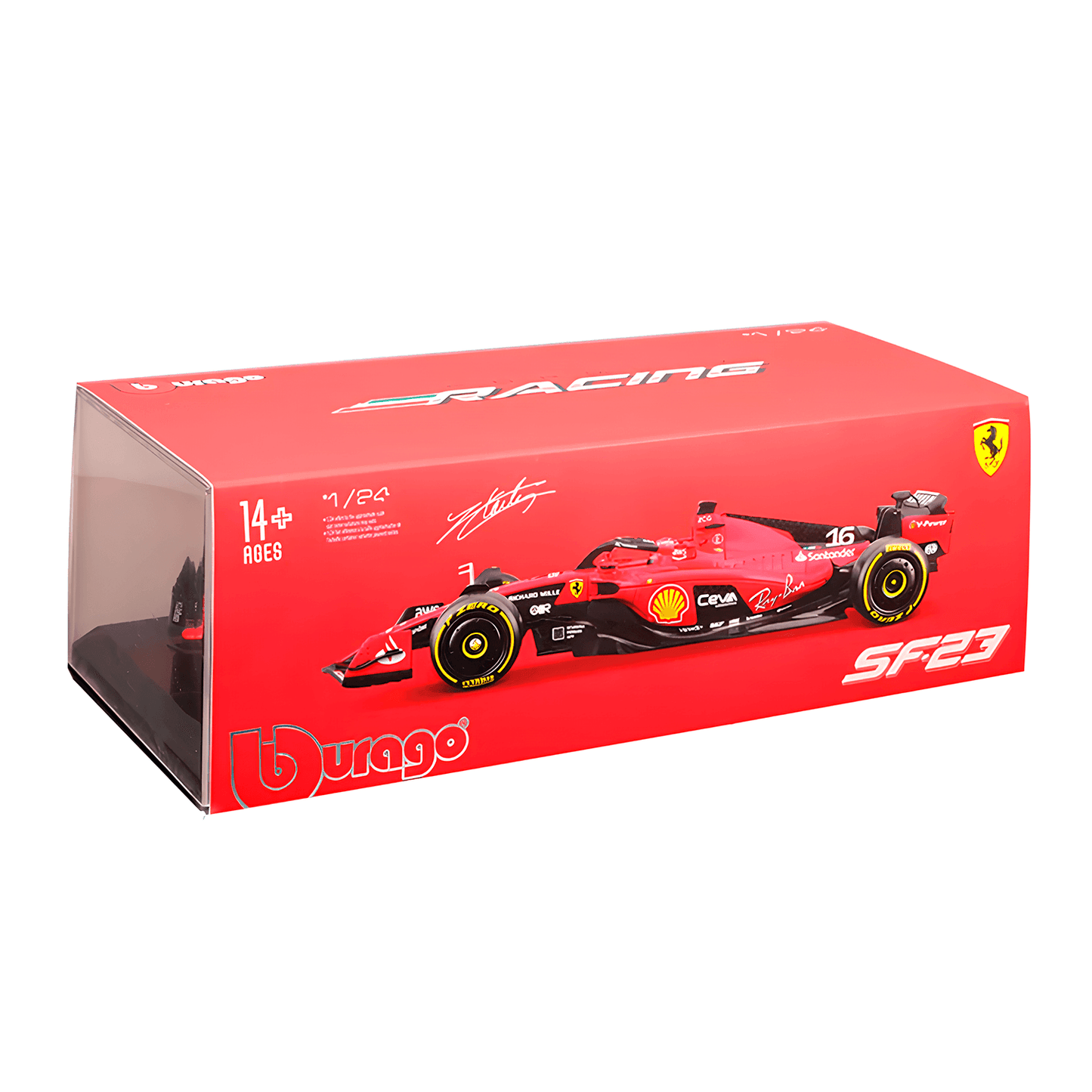 F1 Miniatura Ferrari SF23 #55 Carlos Sainz 1:24