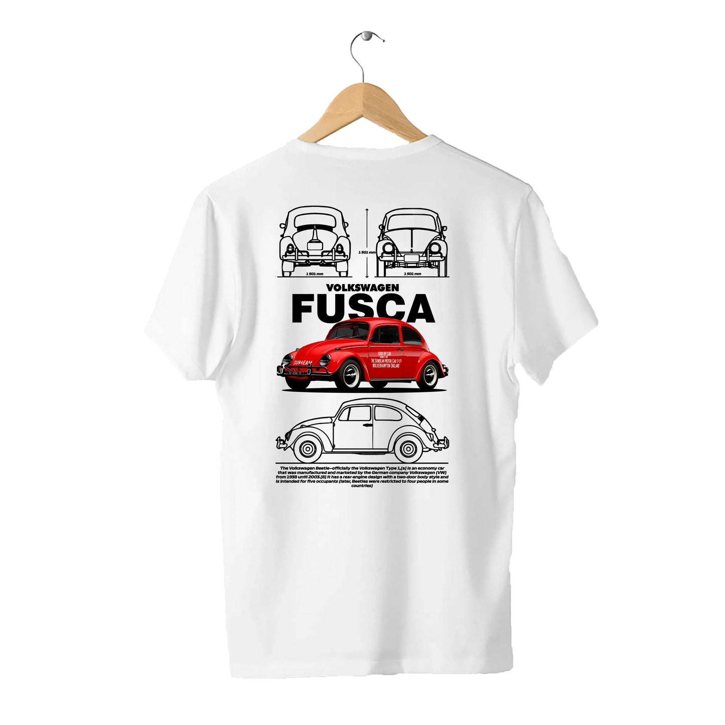 Camiseta Fusca