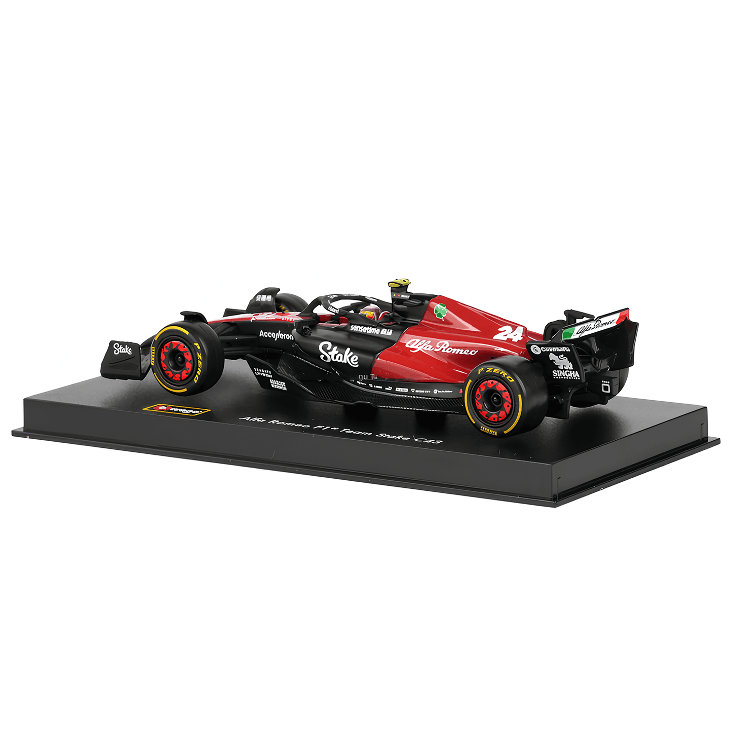 F1 Miniatura Alfa Romeo C43 #24 Guanyu Zhou 1:43