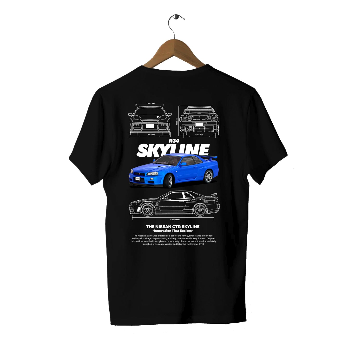 Camiseta Skyline R34