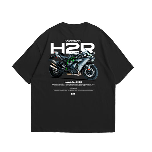 Camiseta Oversized Kawasaki H2R