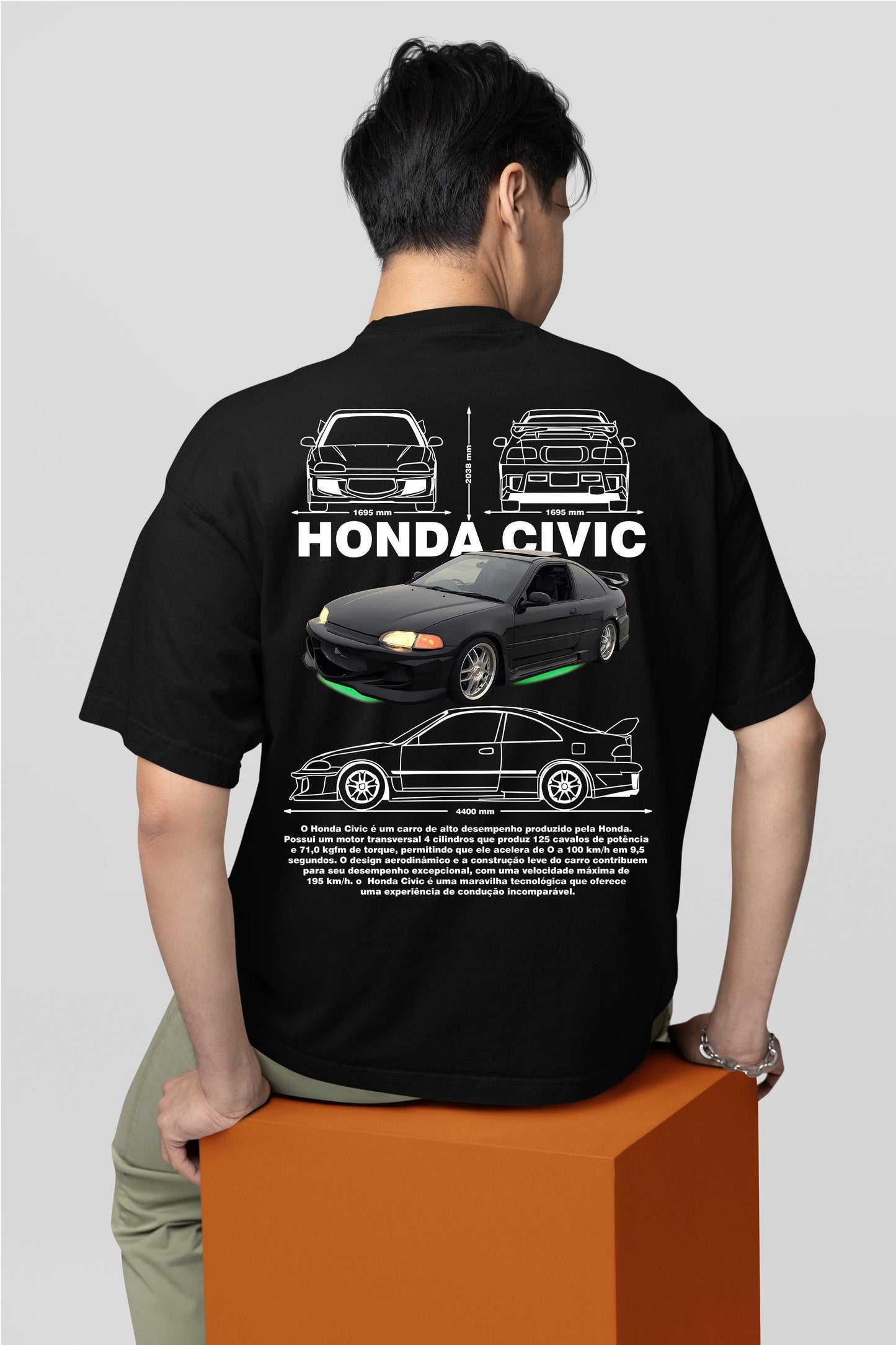 Camiseta Honda Civic - GTS72