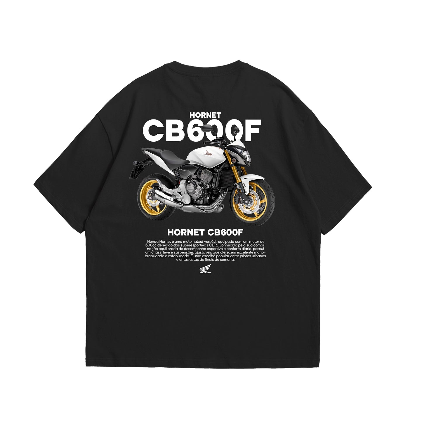 Camiseta Oversized Hornet CB600F