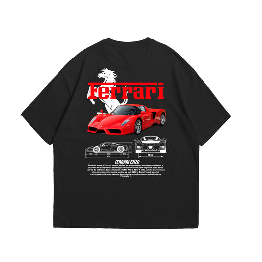 Camiseta Oversized Ferrari Enzo