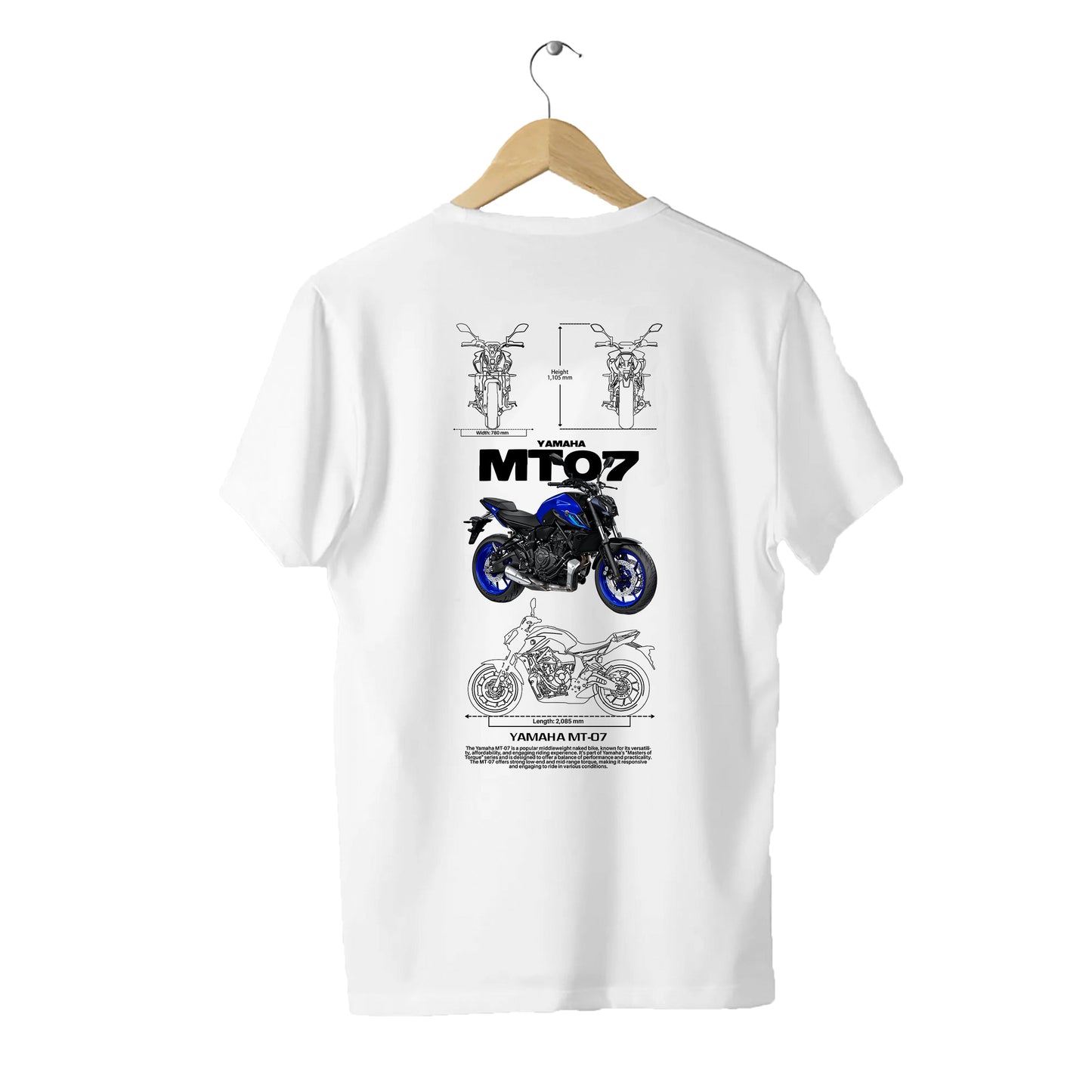 Camiseta Yamaha MT07