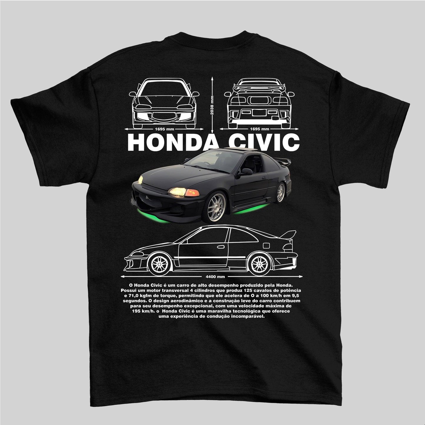 Camiseta Honda Civic - GTS72