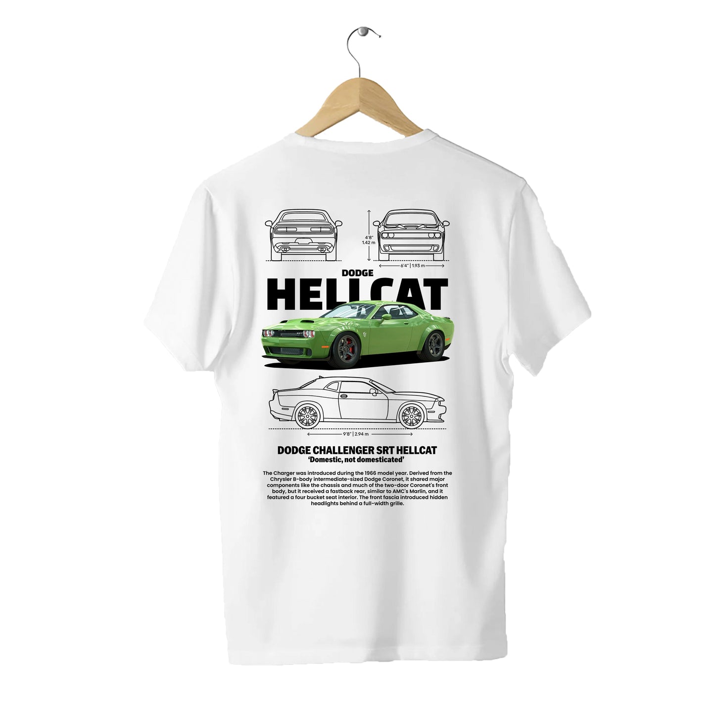 Camiseta Dodge Hellcat