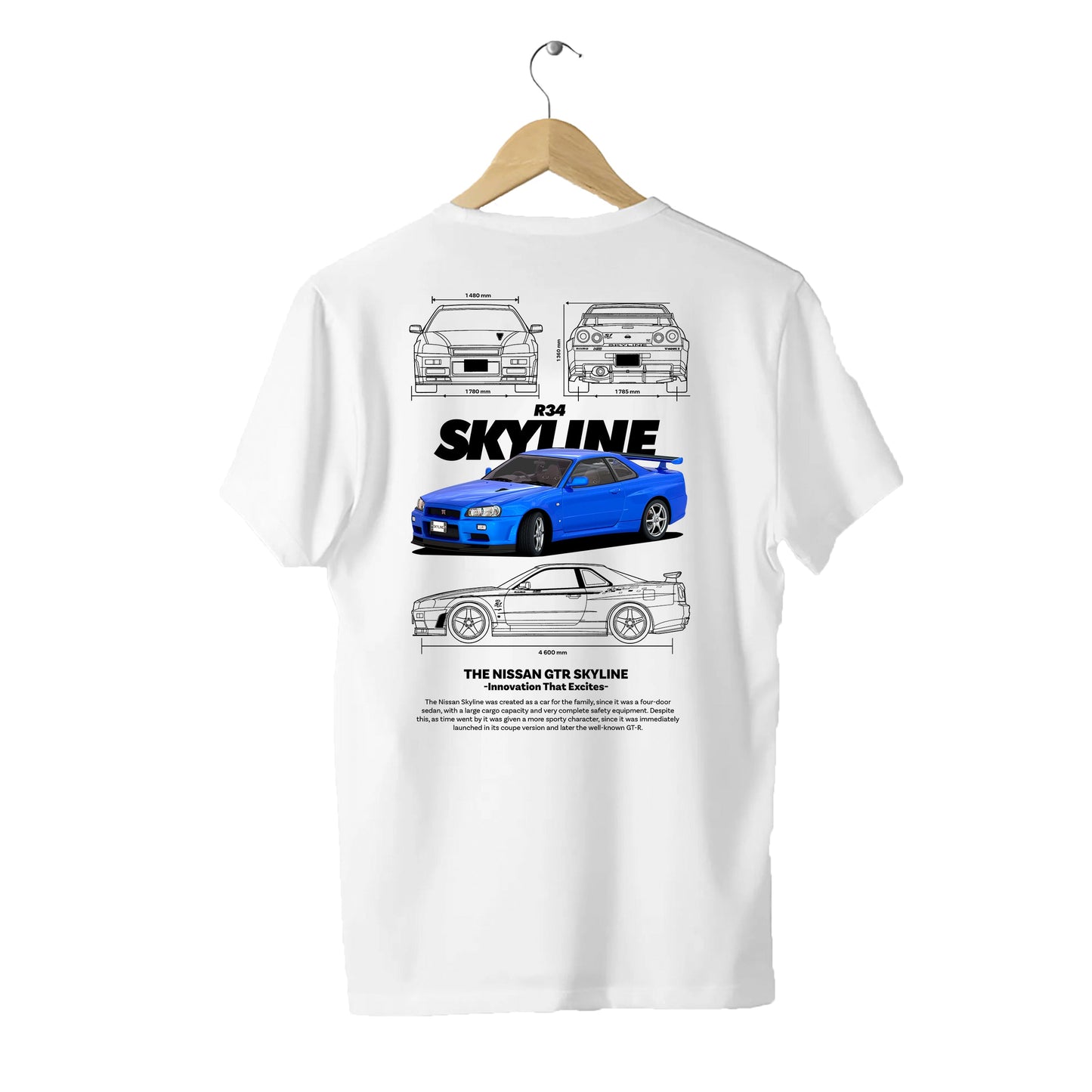 Camiseta Skyline R34