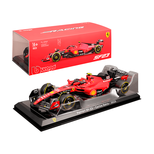 F1 Miniatura Ferrari SF23 #55 Carlos Sainz 1:24