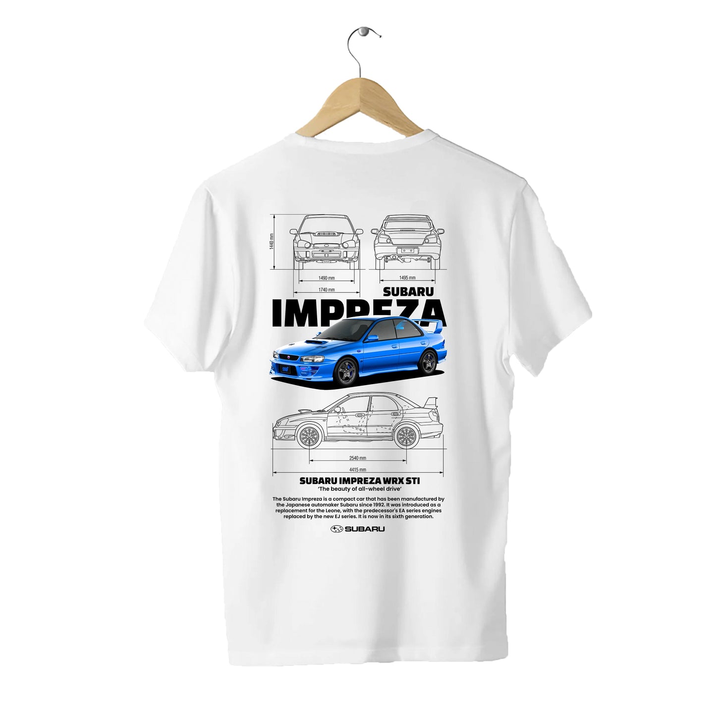 Camiseta Subaru Impreza