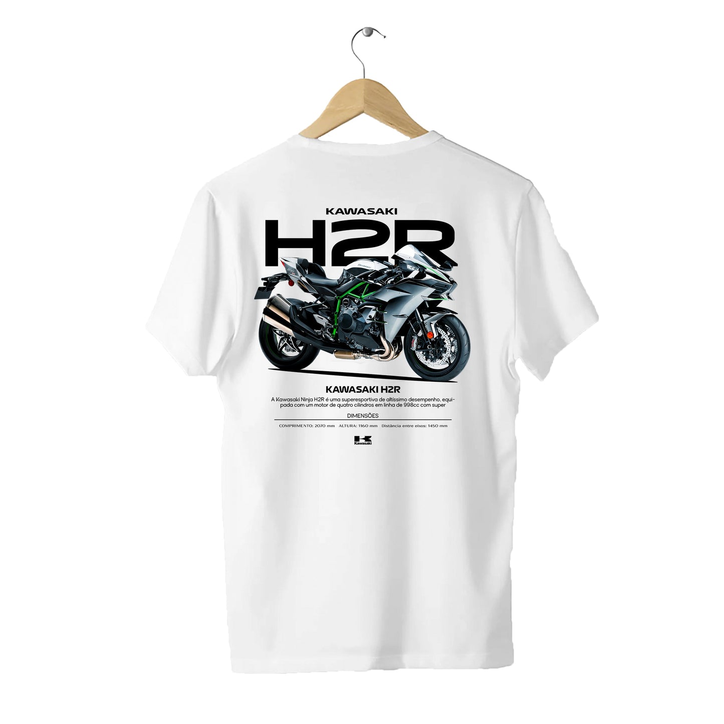 Camiseta Kawasaki H2R