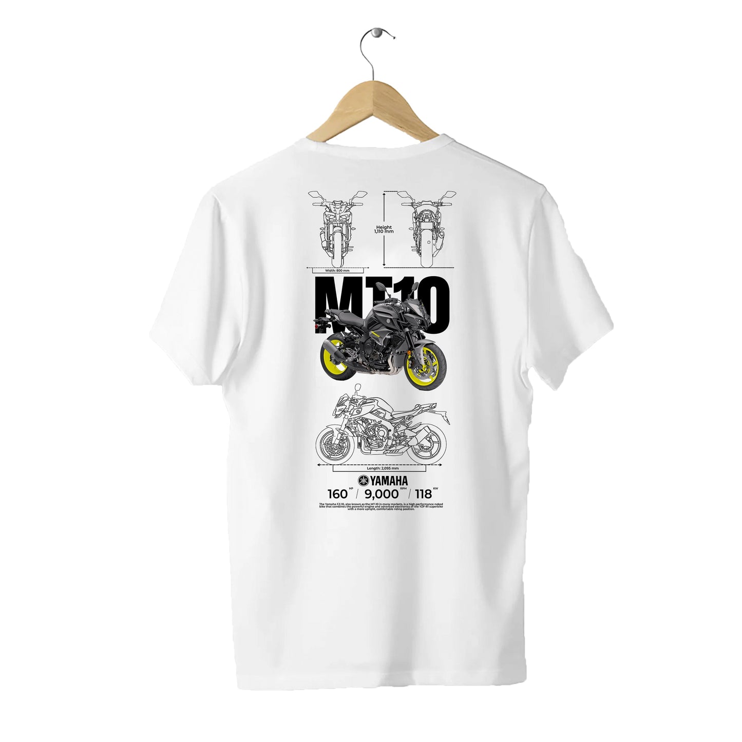 Camiseta Yamaha MT10