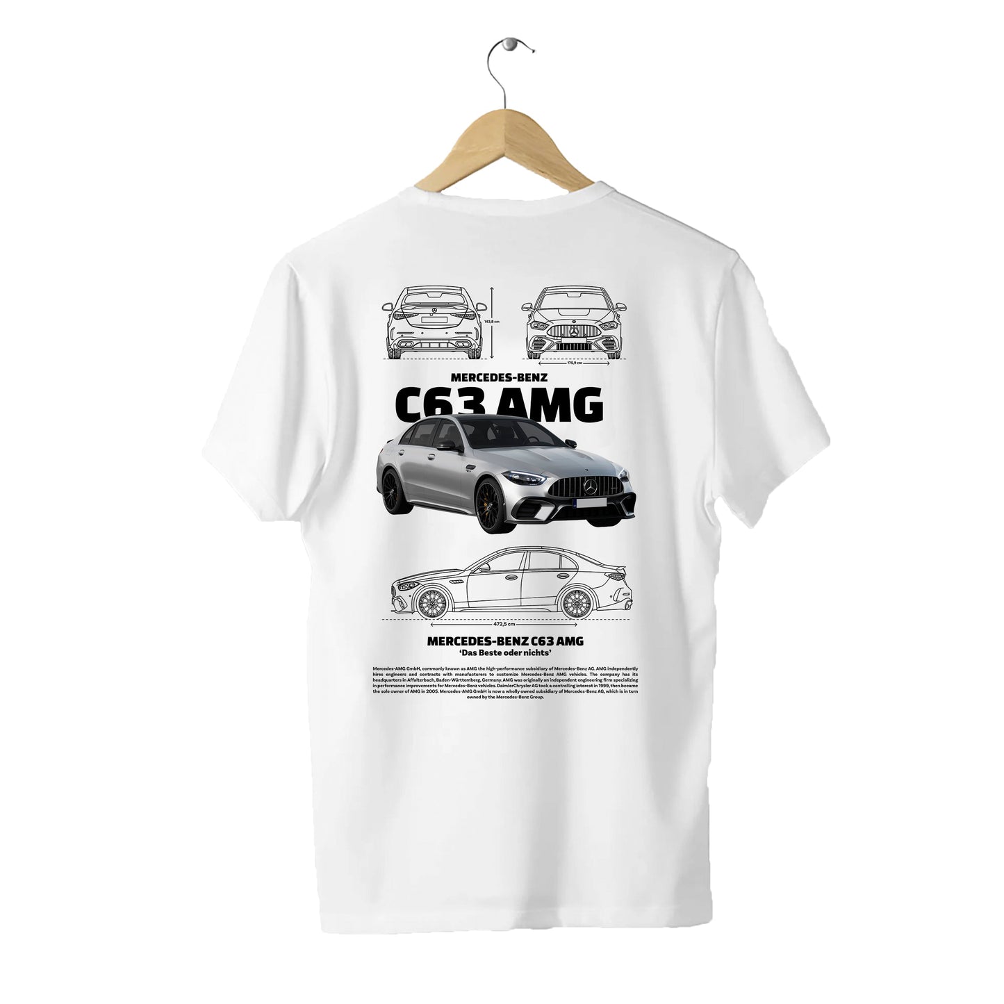 Camiseta Mercedes C63