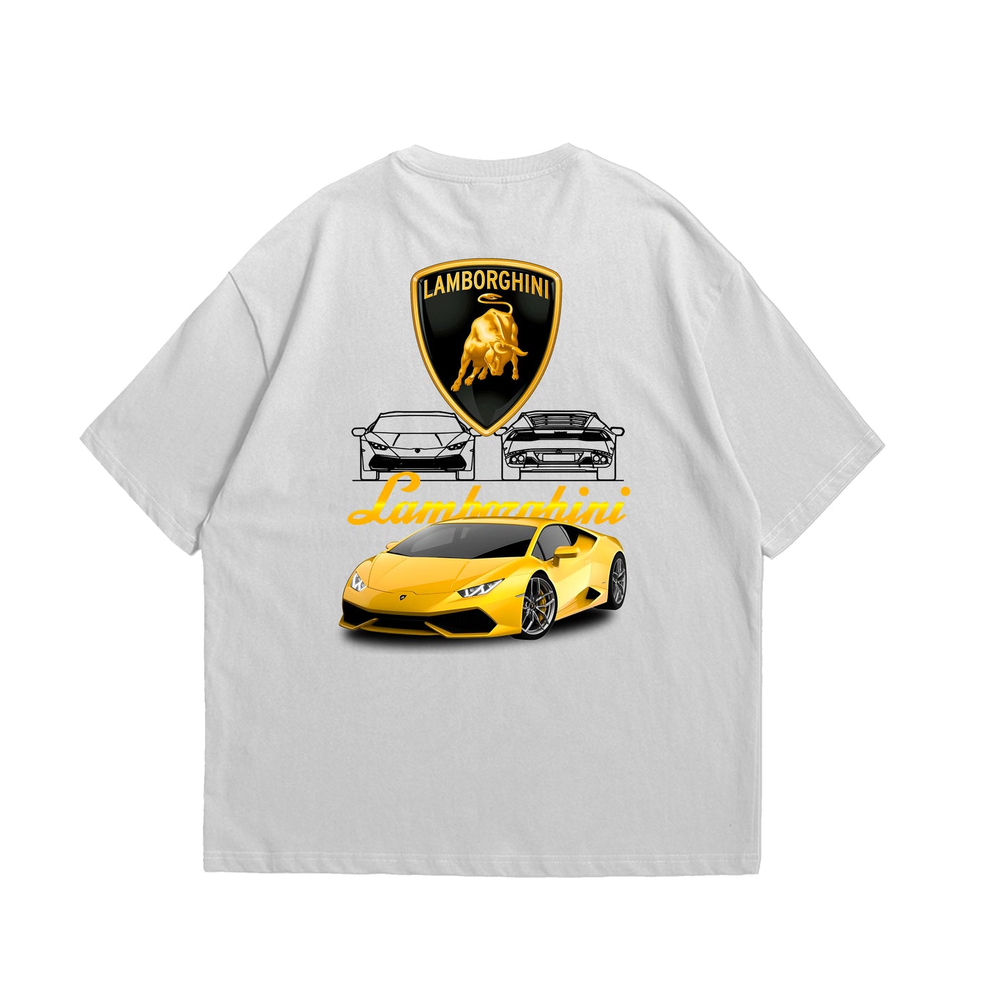 Camiseta Oversized Lamborghini