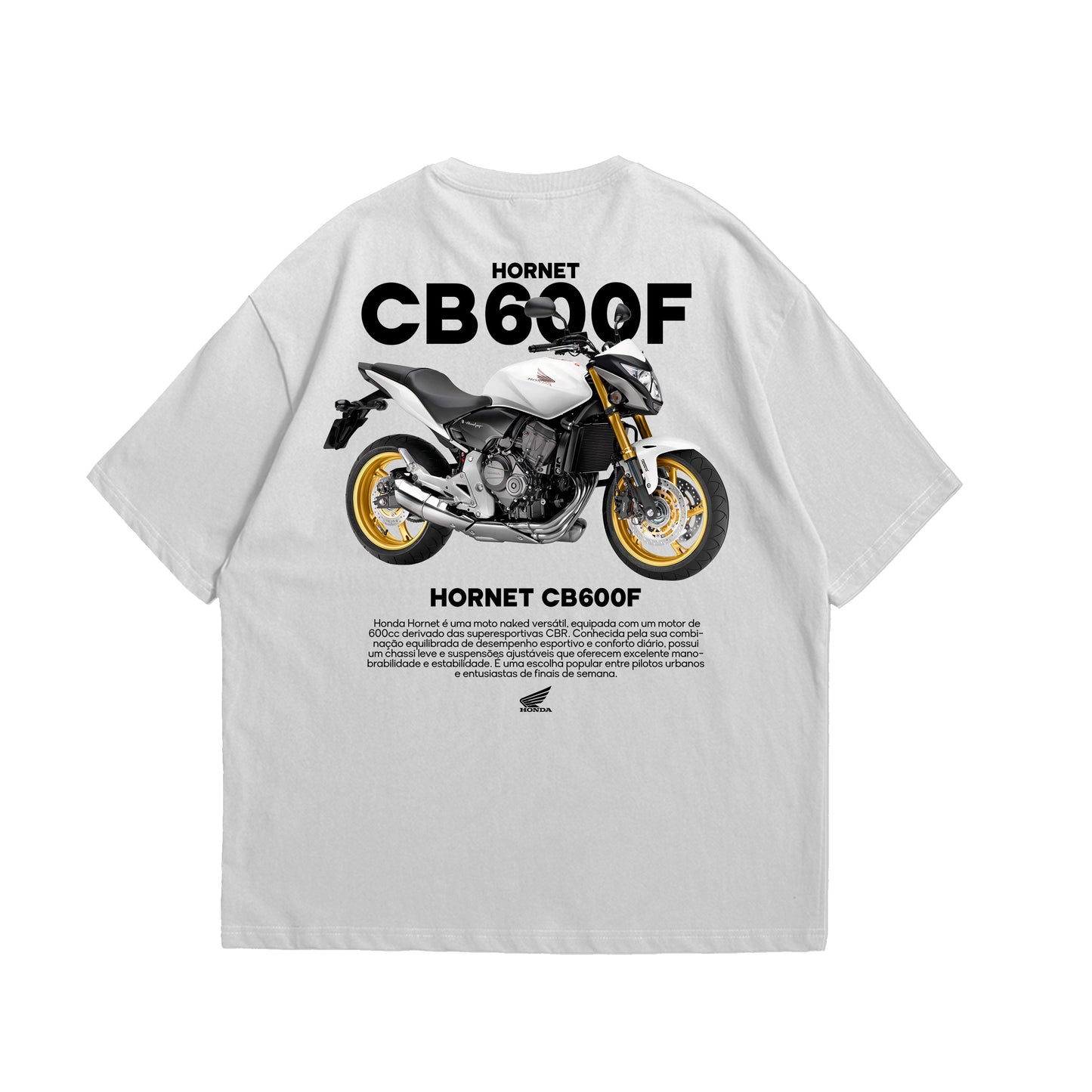 Camiseta Oversized Hornet CB600F