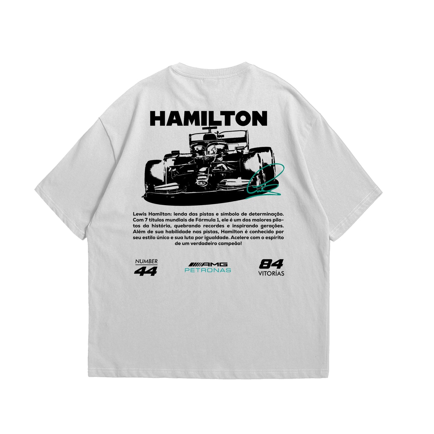 Camiseta Oversized Lewis Hamilton