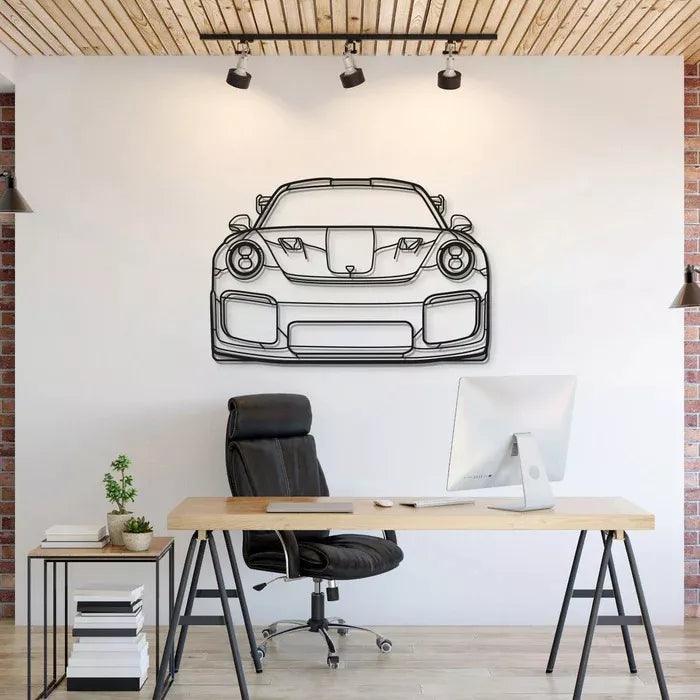 Quadro Decorativo Carro Porsche GT3 RS Frente