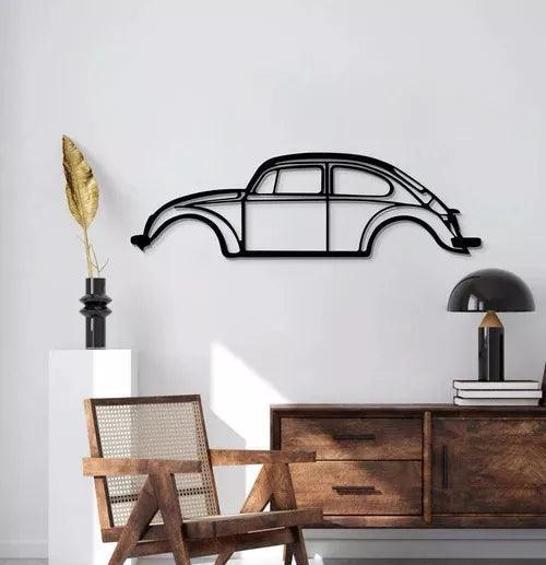 Quadro Decorativo Carro Fusca Clássico