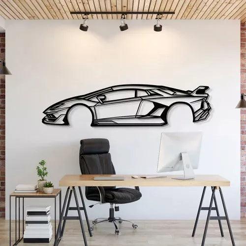 Quadro Decorativo Lamborghini Aventador SVJ