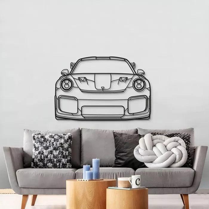 Quadro Decorativo Carro Porsche GT3 RS Frente