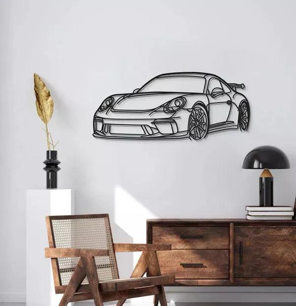 Quadro Decorativo Carro Porsche Diagonal