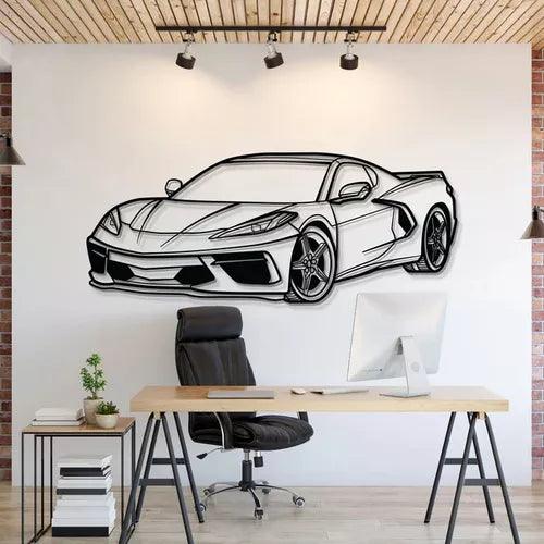 Quadro Decorativo Carro Chevrolet Corvette C8