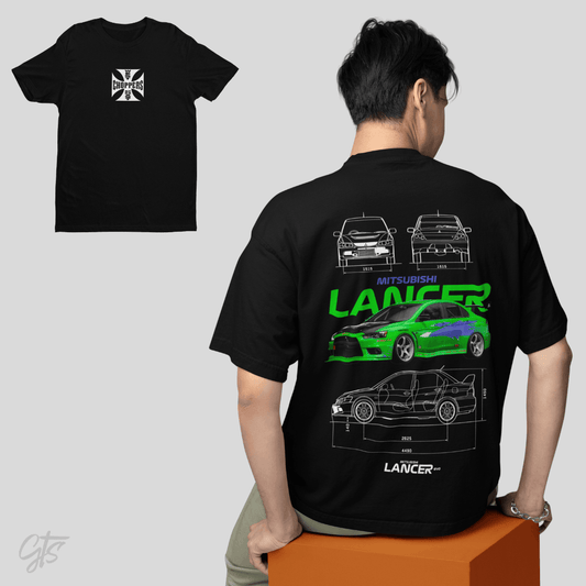 Camiseta do Brian + Lancer Velozes e Furiosos