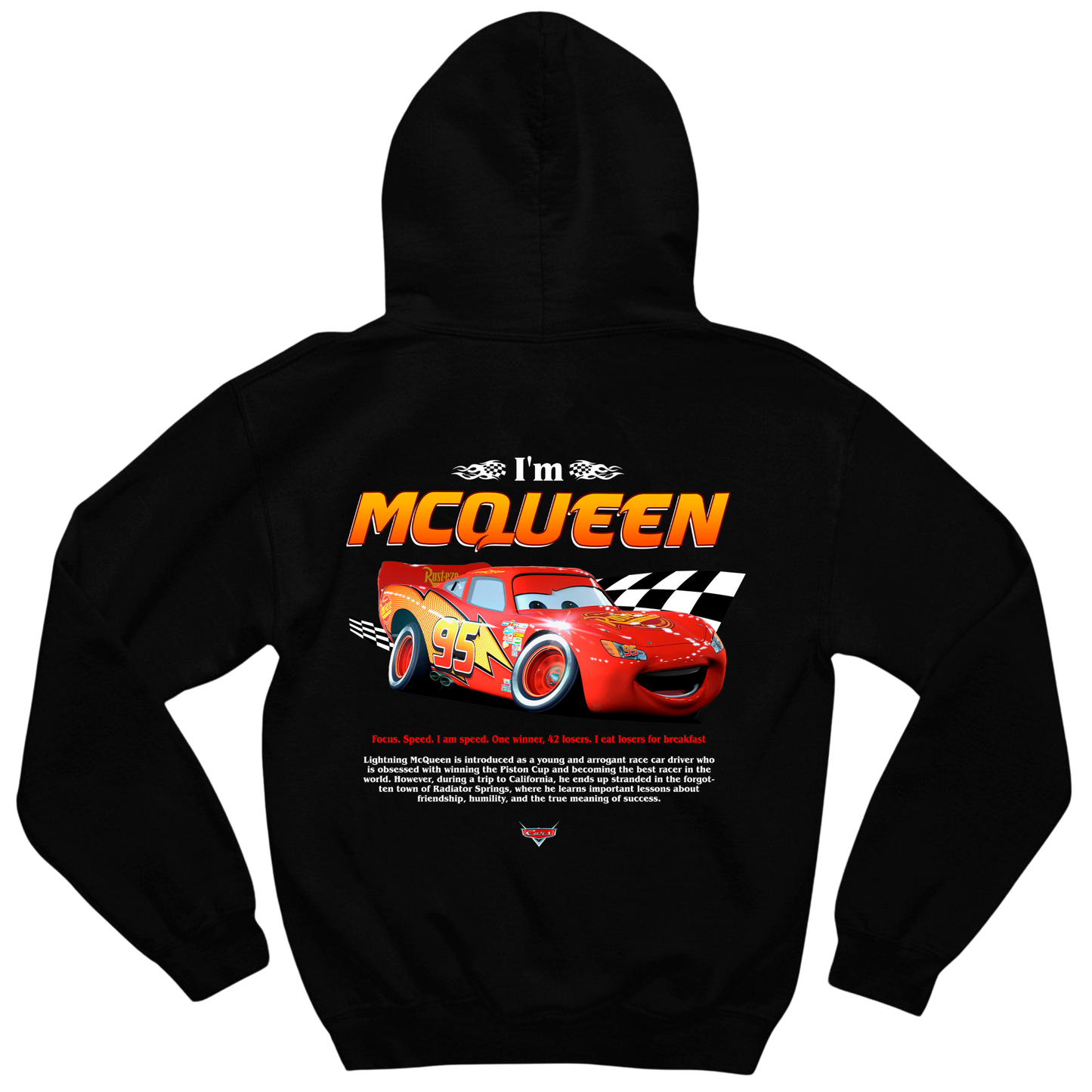 Moletom I'm McQueen Cars