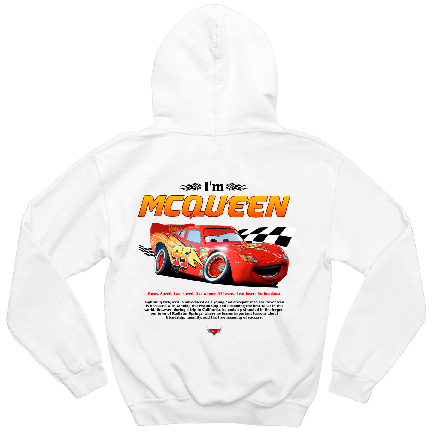 Moletom I'm McQueen Cars