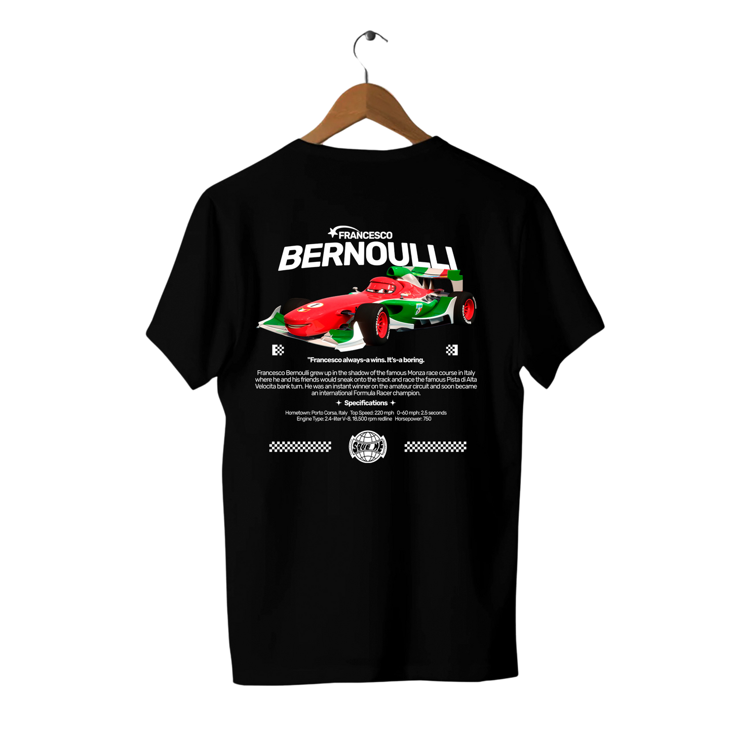 Camiseta Bernoulli Cars