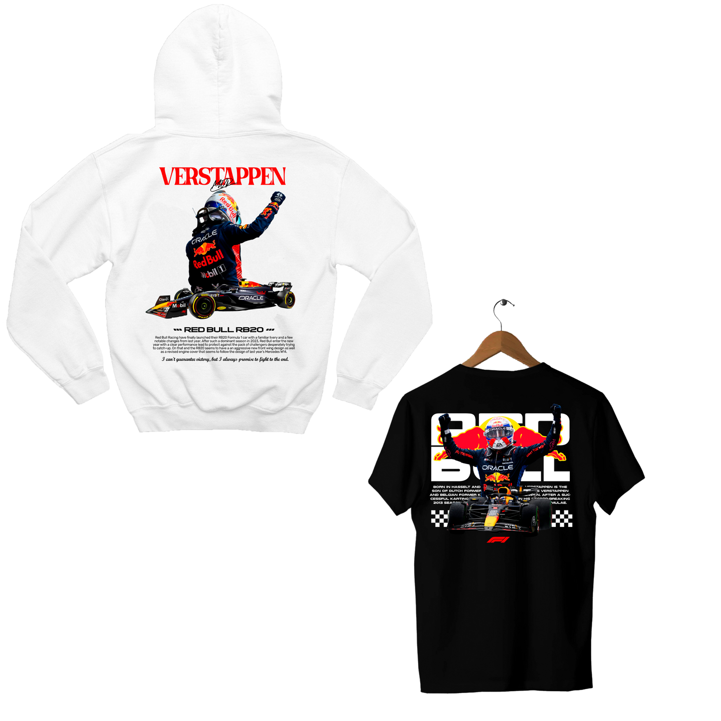 Moletom Verstappen + Camiseta Red Bull Verstappen