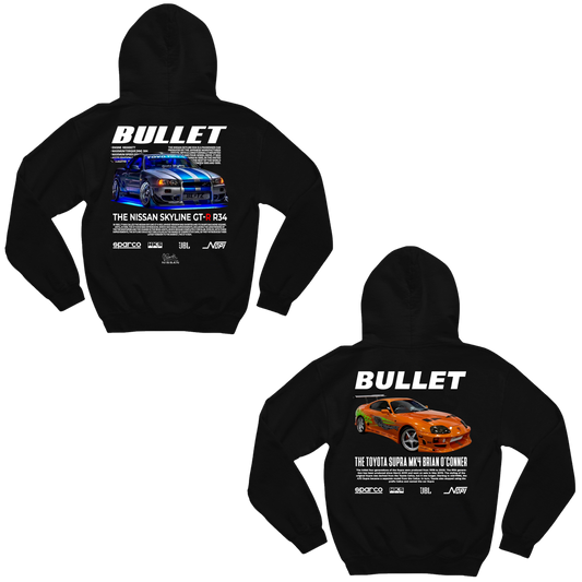 Moletom Bullet Skyline e Bullet Supra