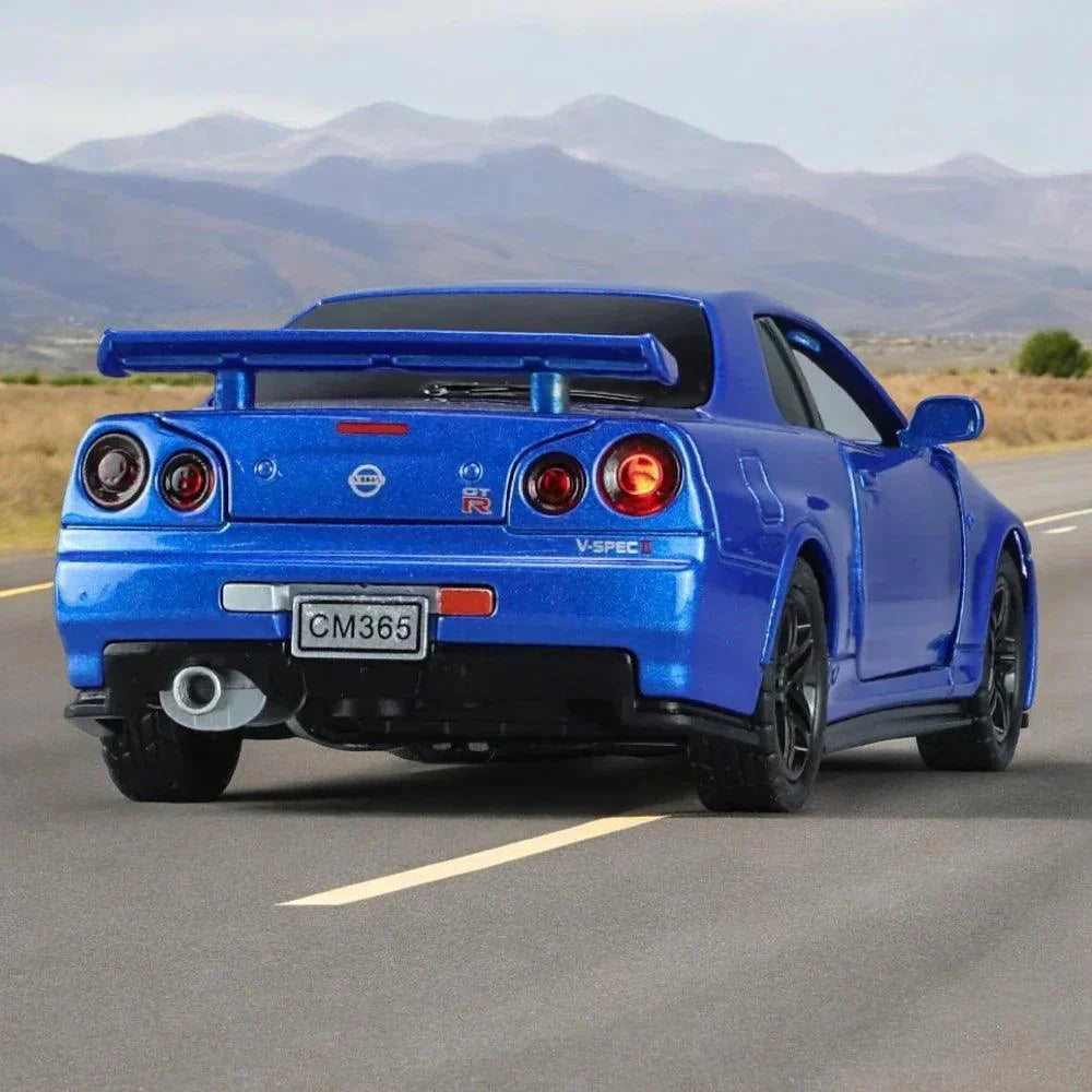 Nissan Skyline GT-R R34 Velozes e Furioso Edition | Escala 1:32