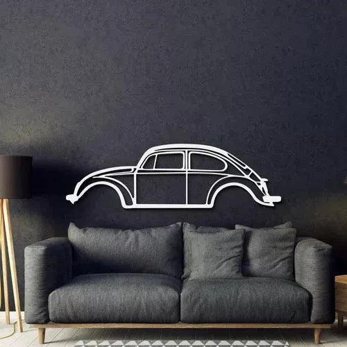 Quadro Decorativo Carro Fusca Clássico