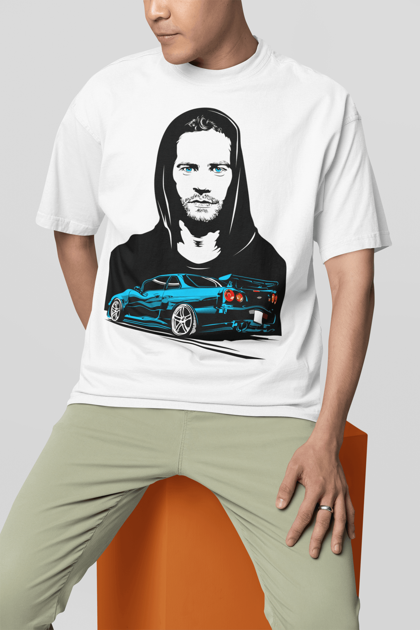 Camiseta "Brian" Paul Walker Skyline