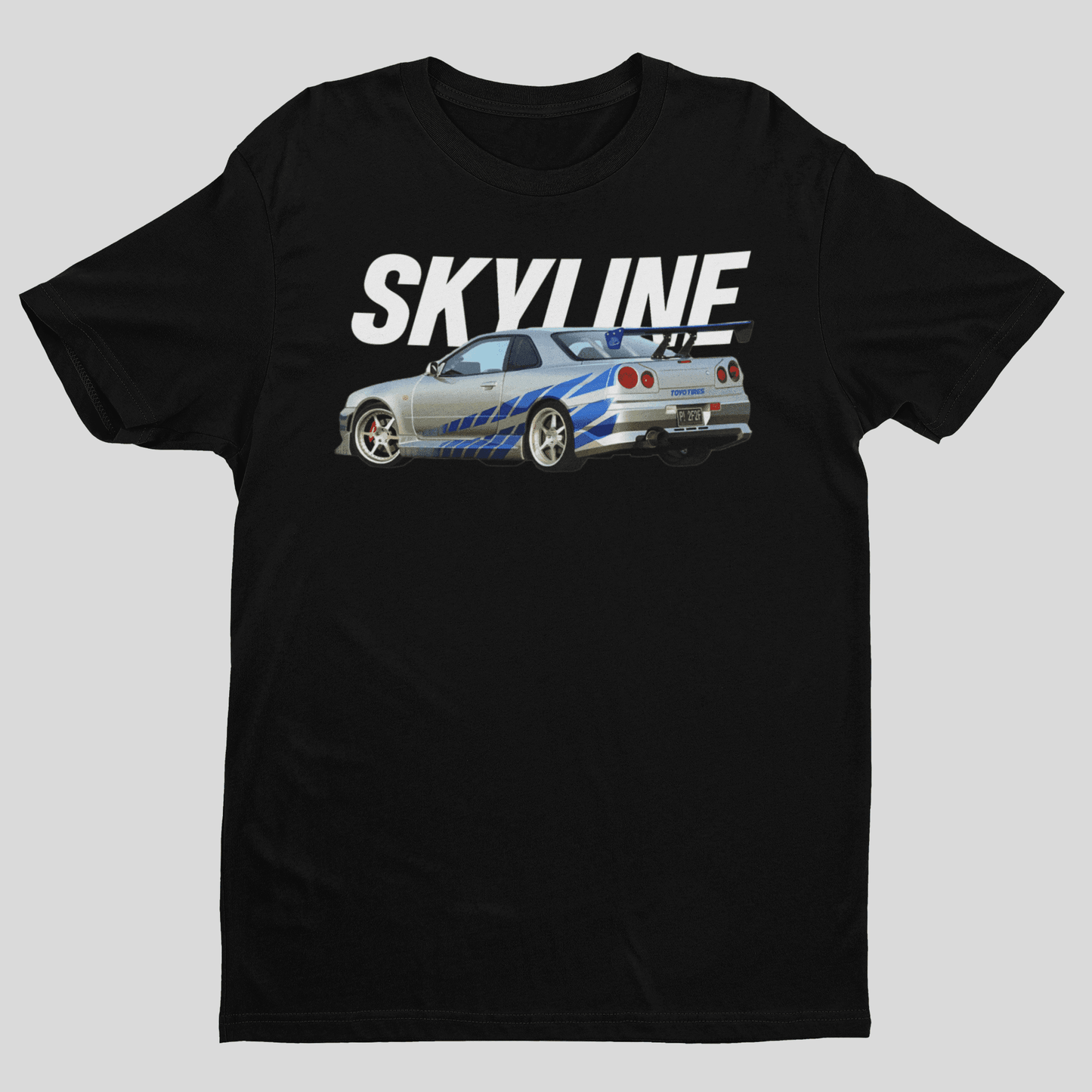 Camiseta Nissan Skyline GT-R R34 do Brian