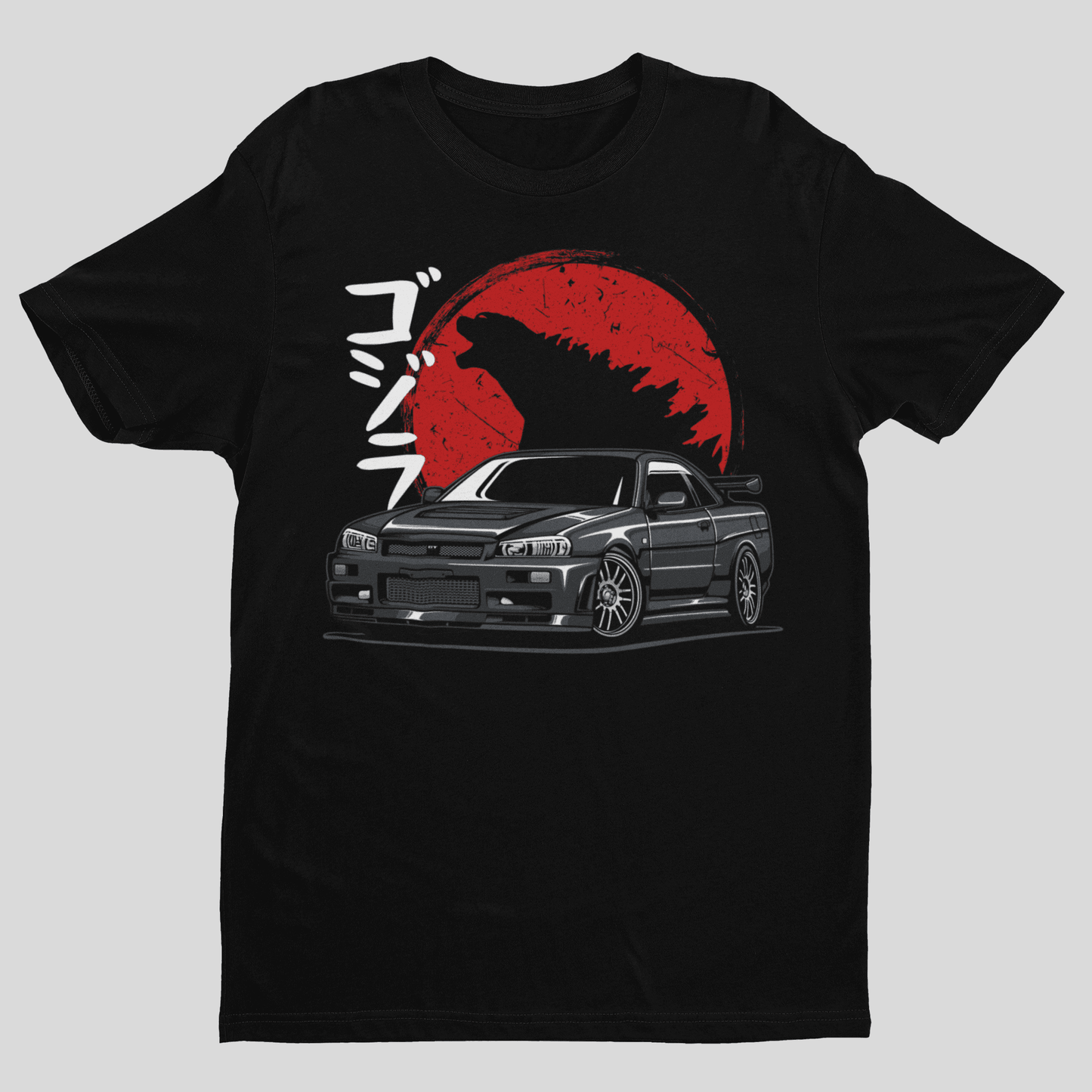 Camiseta Nissan Skyline GTR R34 Godzilla - GTS38