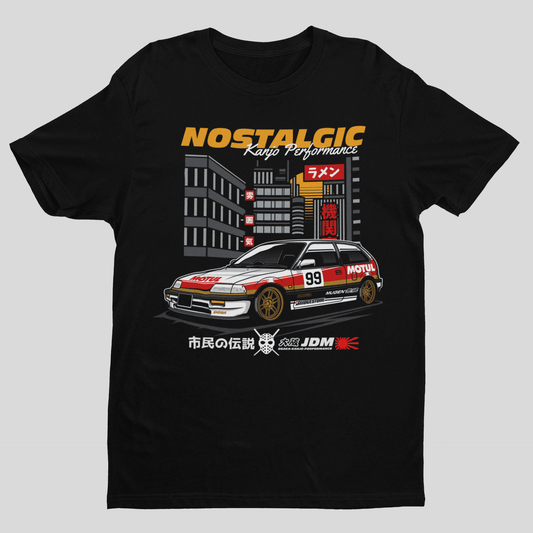 Camiseta Nostalgic Kanjo Performance - GTS37