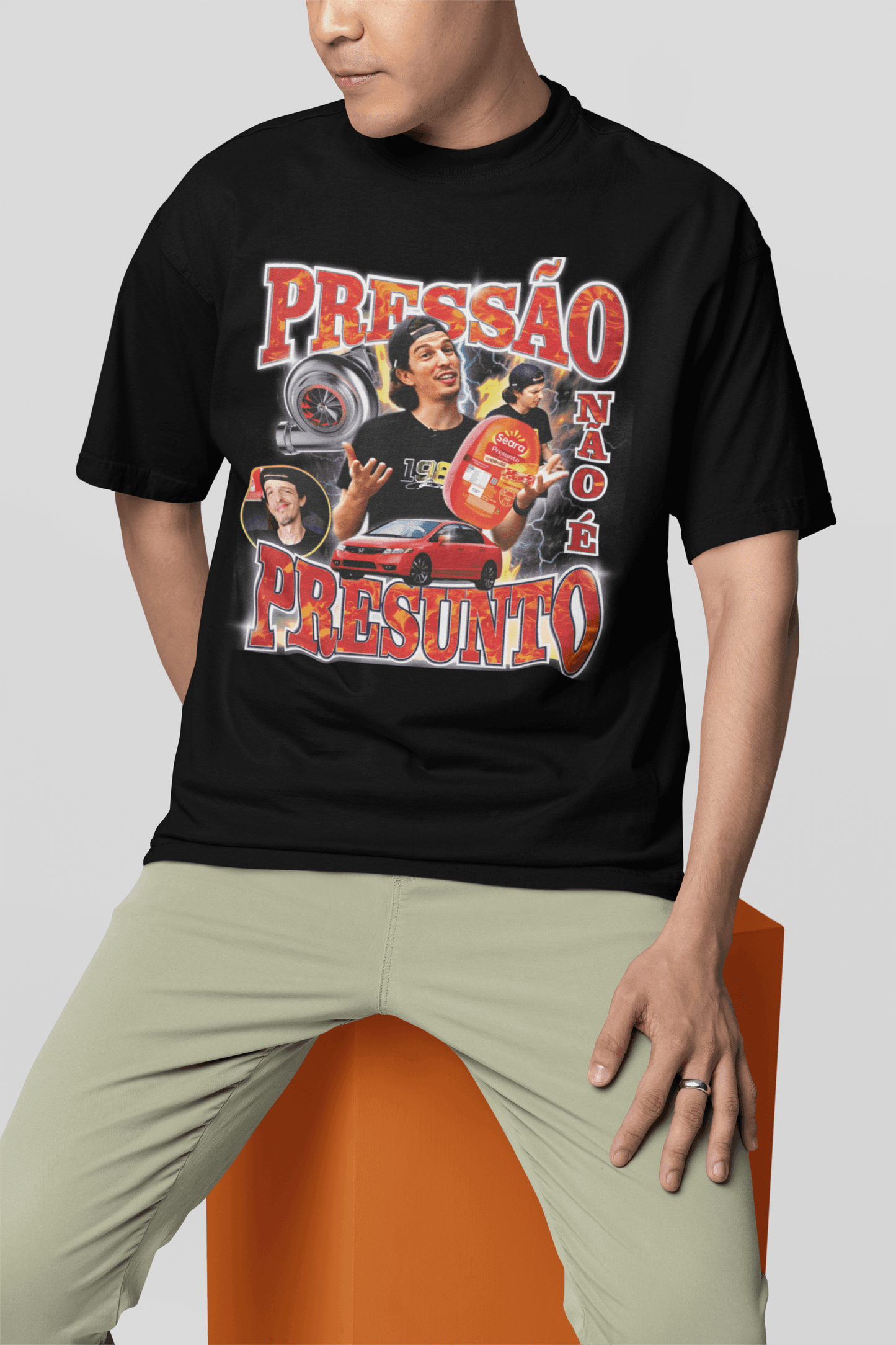 Camiseta Pressão não é Presunto (Mestre ACF)