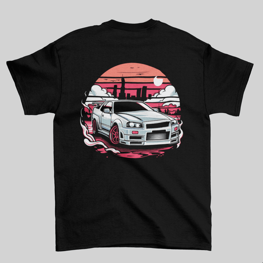 Camiseta Street Nissan Skyline GTR R34 - GTS57