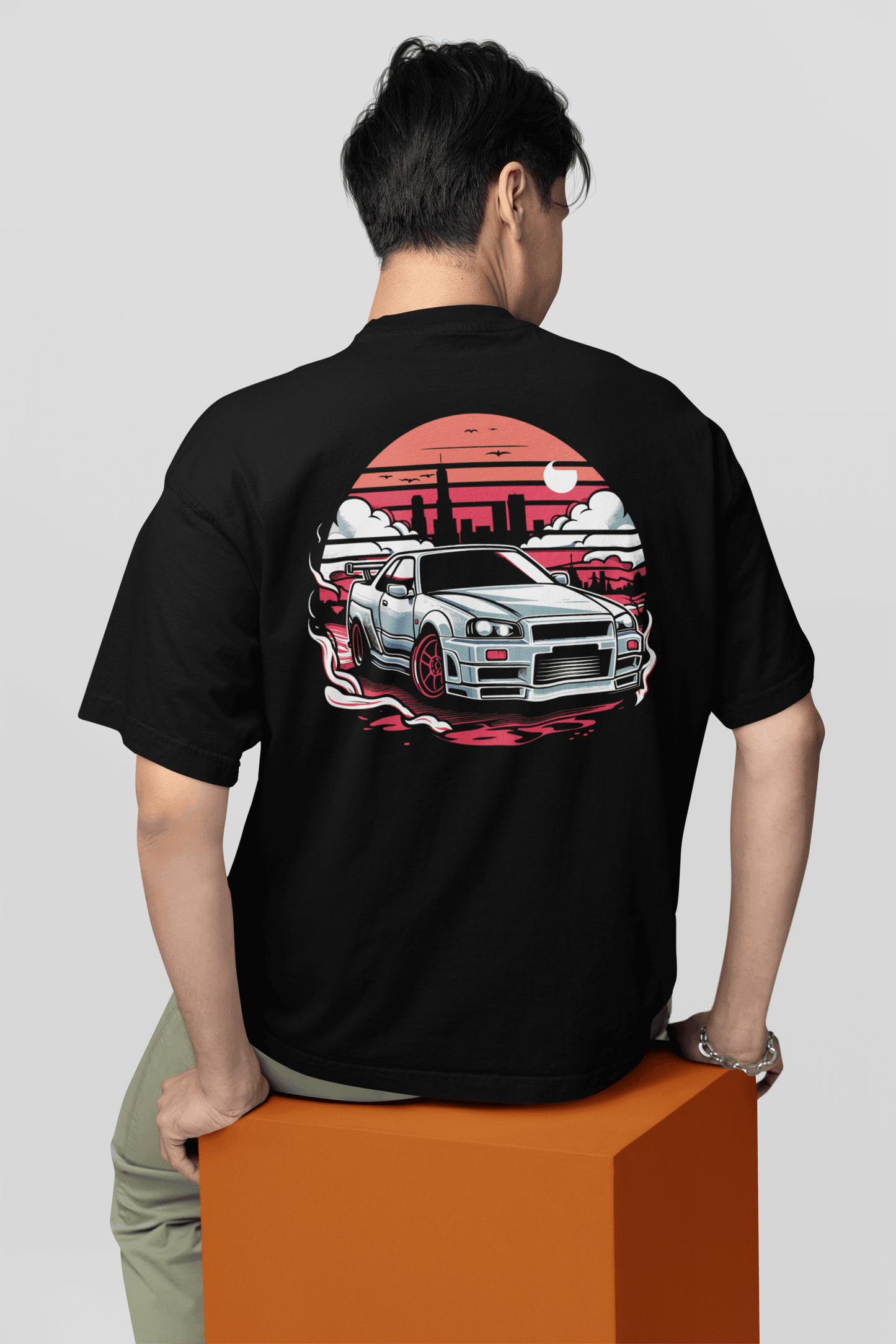 Camiseta Street Nissan Skyline GTR R34 - GTS57