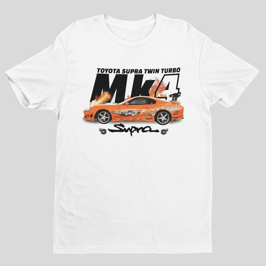 Camiseta Toyota Supra MK4 Twin Turbo - GTS48