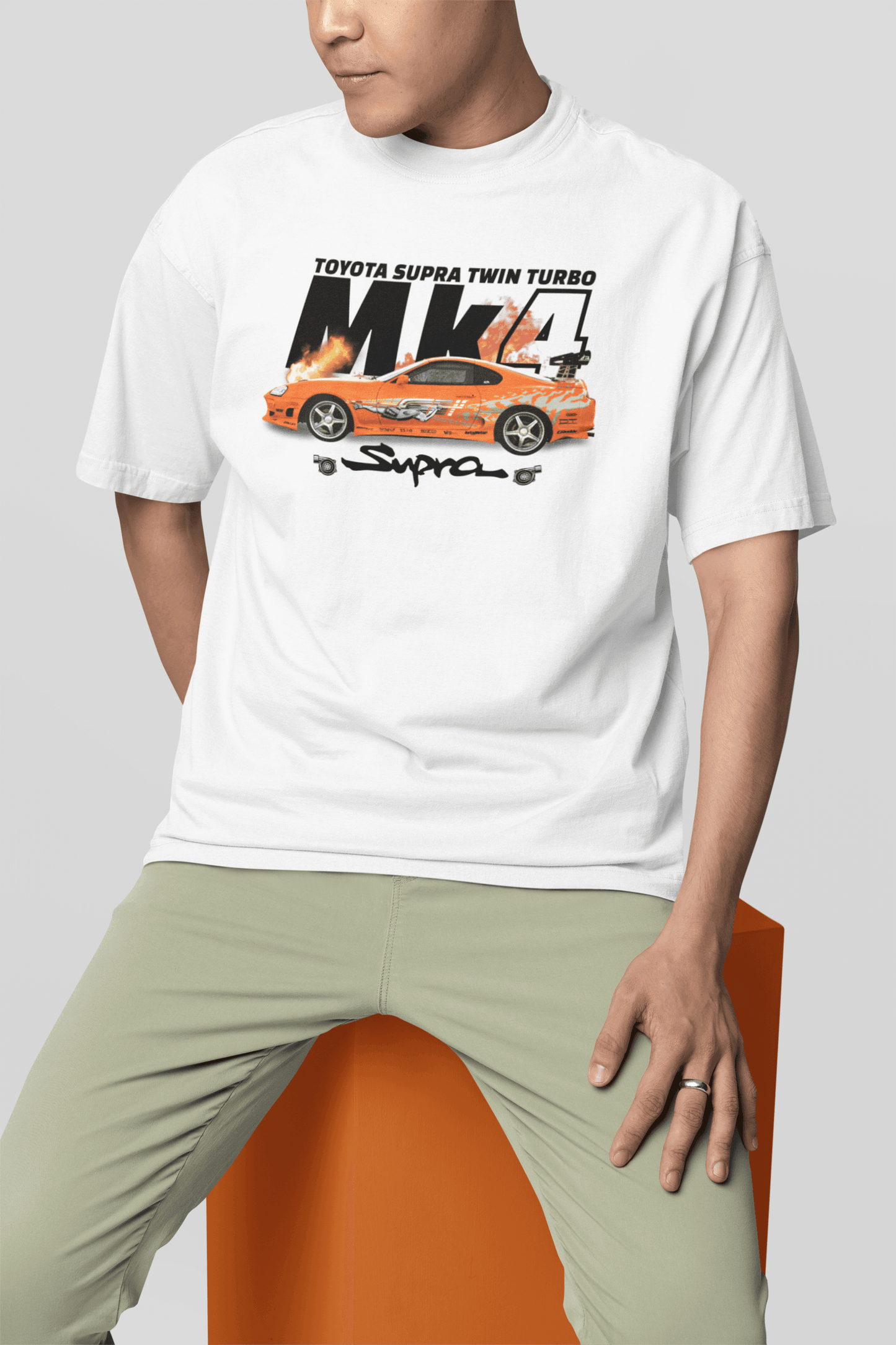 Camiseta Toyota Supra MK4 Twin Turbo - GTS48