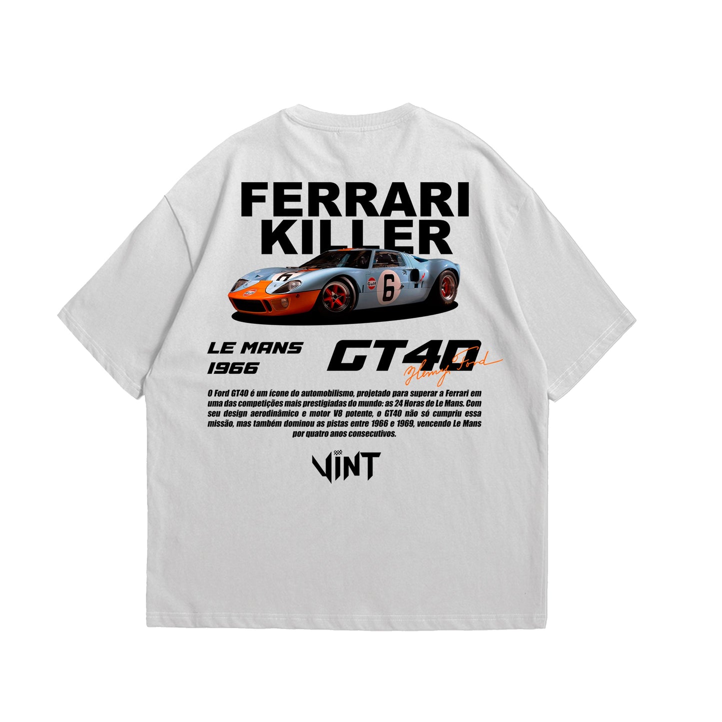 Camiseta Oversized Ferrari Killer