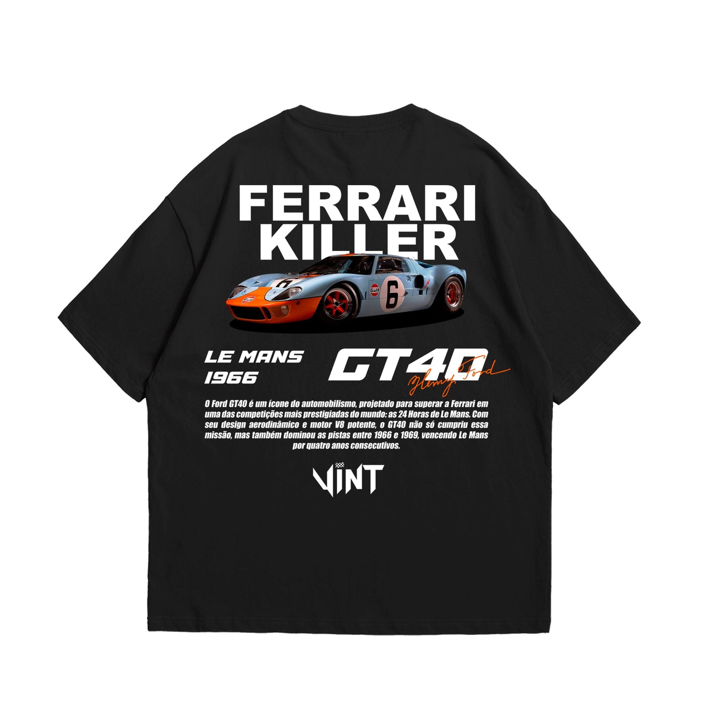 Camiseta Oversized Ferrari Killer