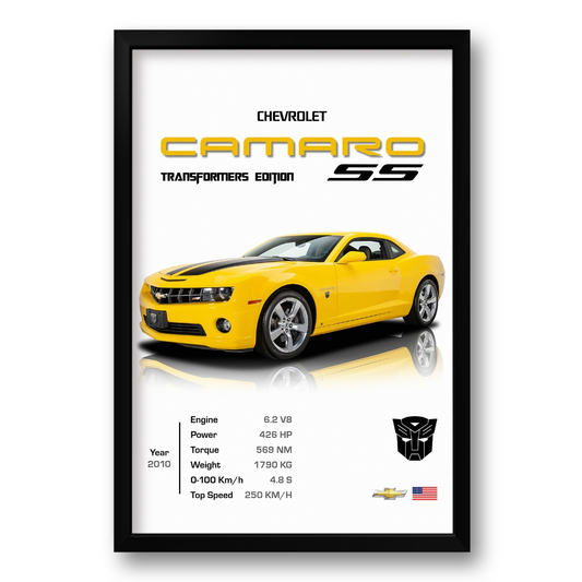 Quadro Camaro SS 40x60cm